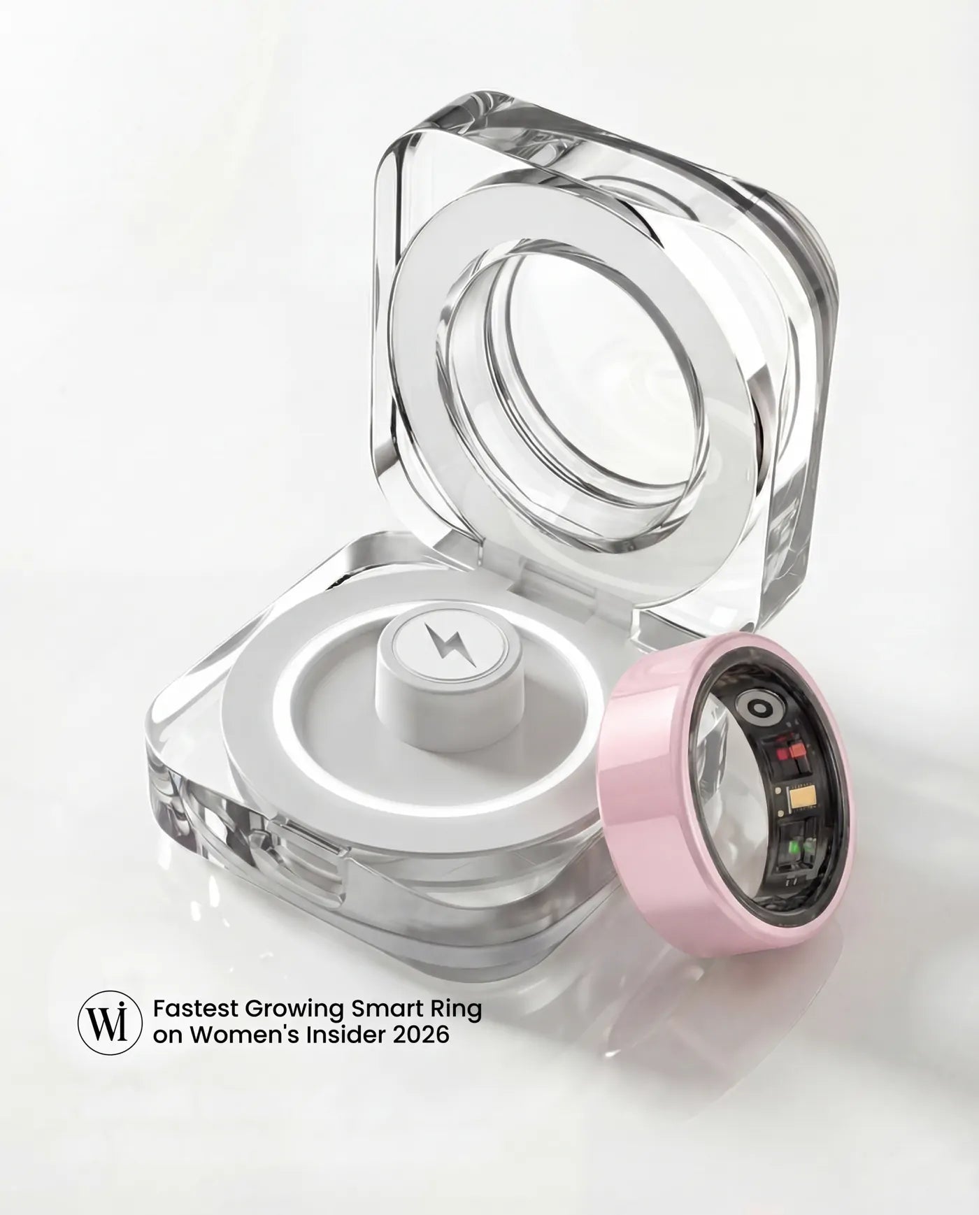 Suna Ring in Ceramic Pink, product photo 23