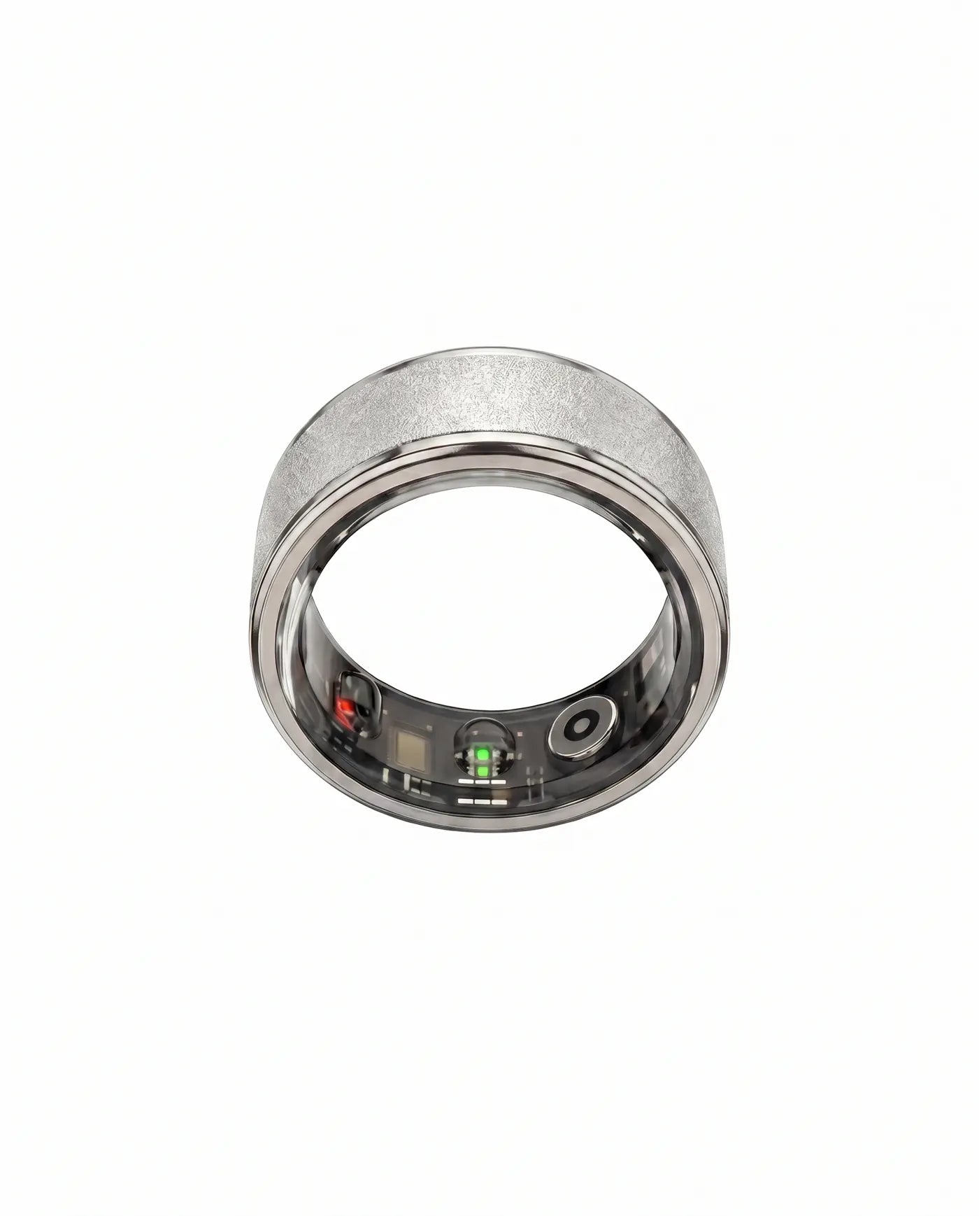 Suna Ring in Frosted Silver, product photo 39